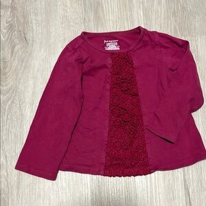 Pink Long Sleeve Kids Top
